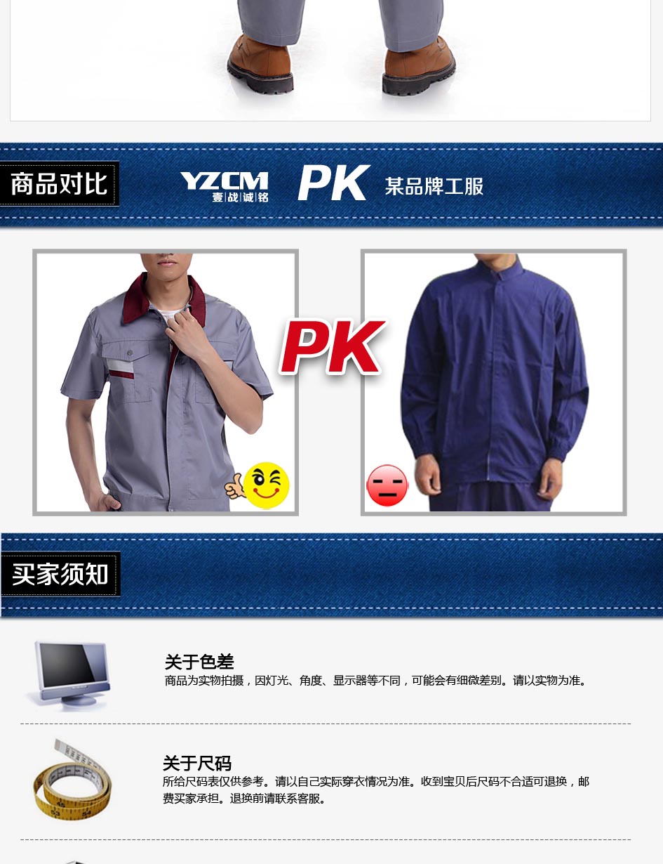 工裝買家須知