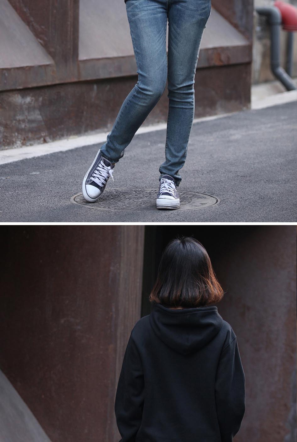 時尚服裝女款展示