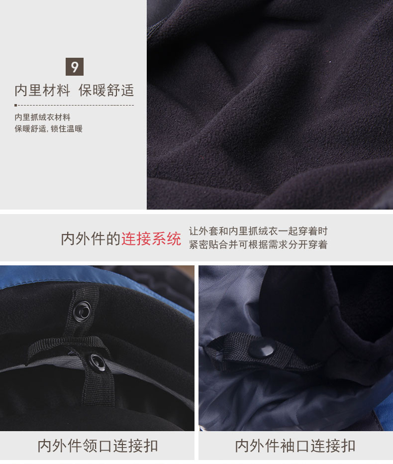 沖鋒衣腋下透氣，循環設計