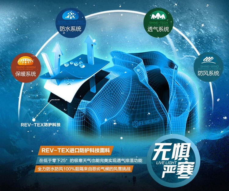 無(wú)懼嚴(yán)寒沖鋒衣