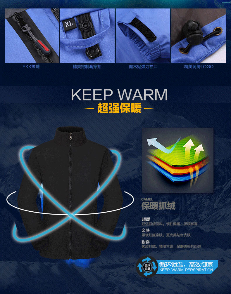 沖鋒衣超強保暖